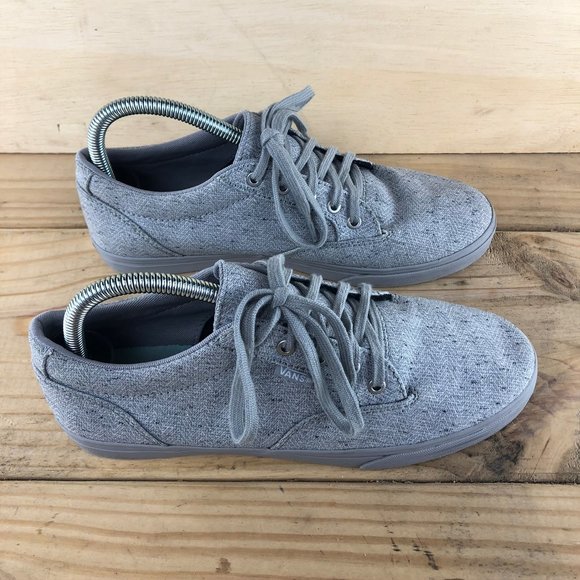 Womens Vans Size 8.5 Gray - Picture 1 of 6